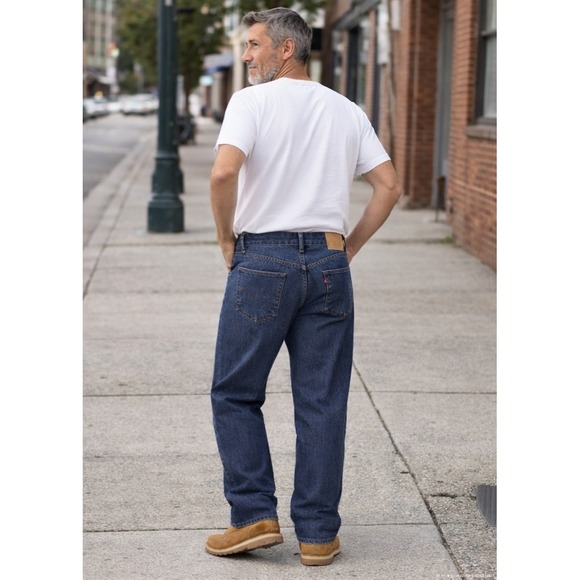 LEVI'S‎ 501 ORIGINAL FIT JEANS – MEN'S W42 L30 – 100% COTTON - Picture 3 of 6